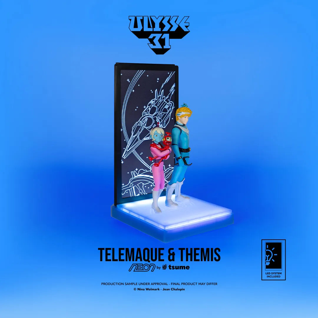 Ulysse 31 Neon Figura 1/9 Telemachus & Themis 20 cm