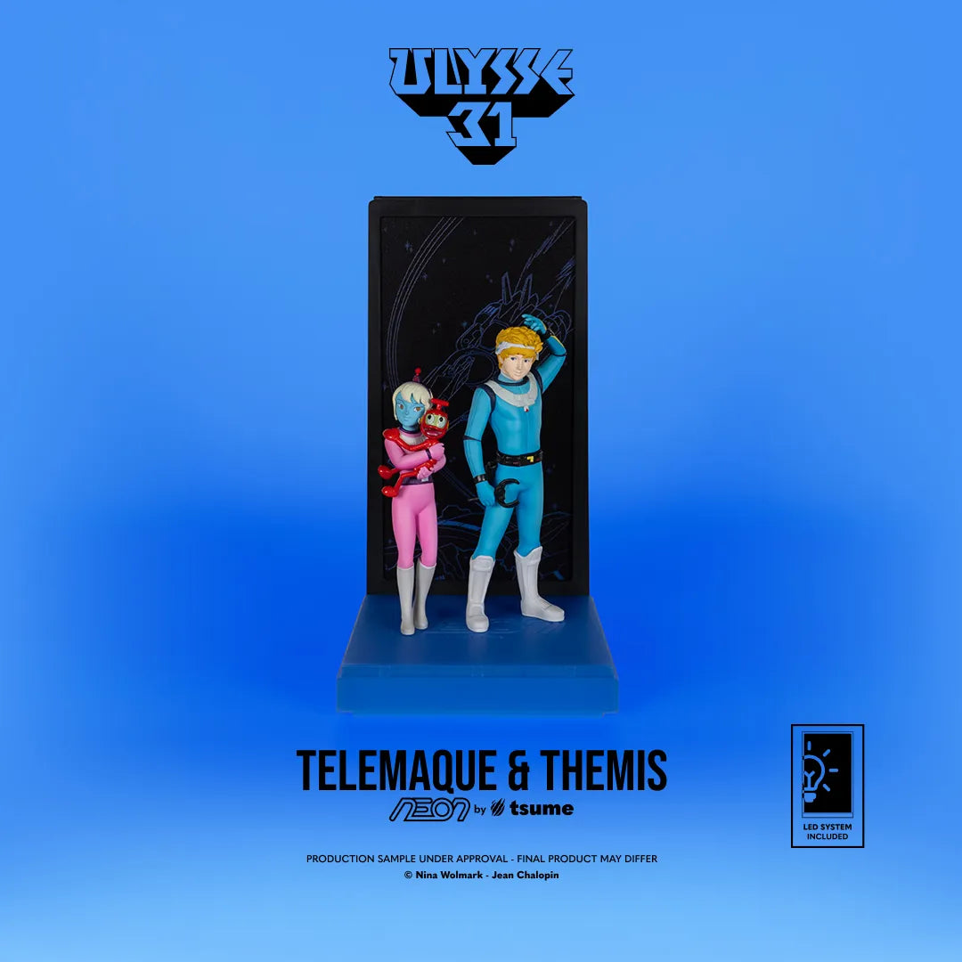 Ulysse 31 Neon Figura 1/9 Telemachus & Themis 20 cm