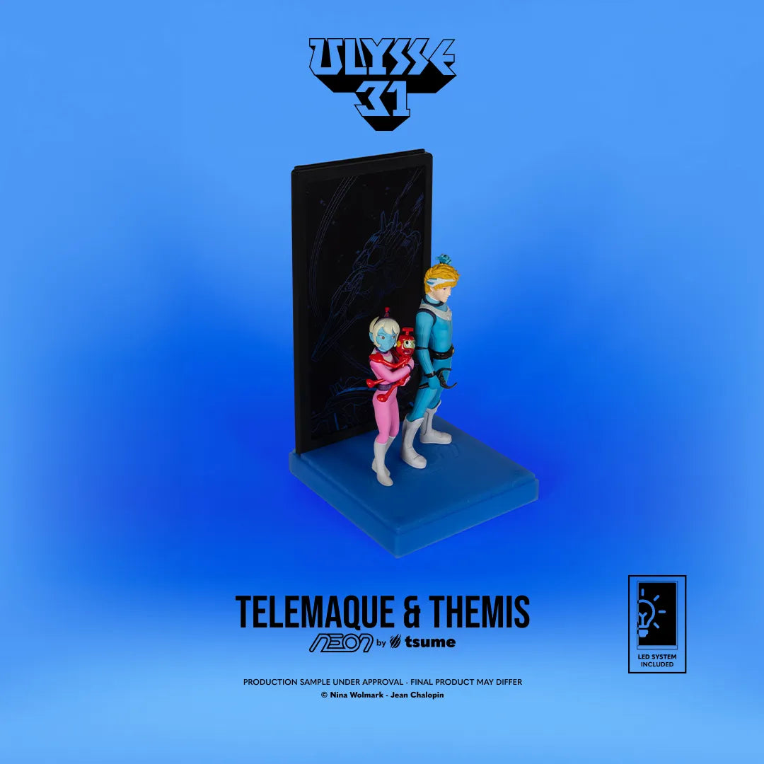 Ulysse 31 Neon Figura 1/9 Telemachus & Themis 20 cm