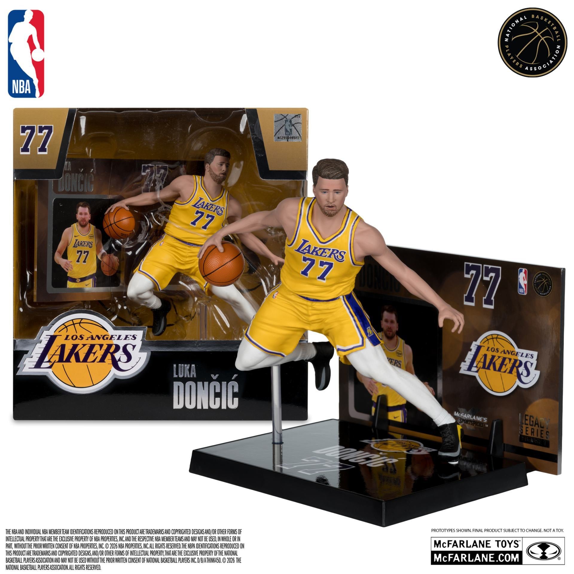 NBA  SPORTSPICKS LUKA DONCIC (LA LAKERS) POSED Figuras Frikytopia