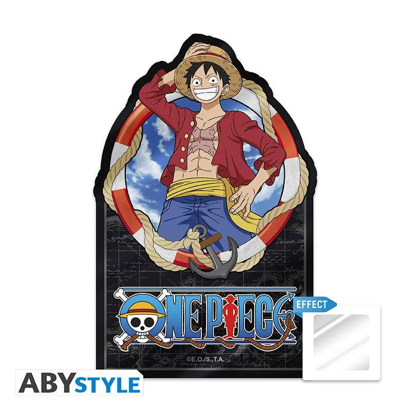 ONE PIECE LUFFY VINYL Pegatina