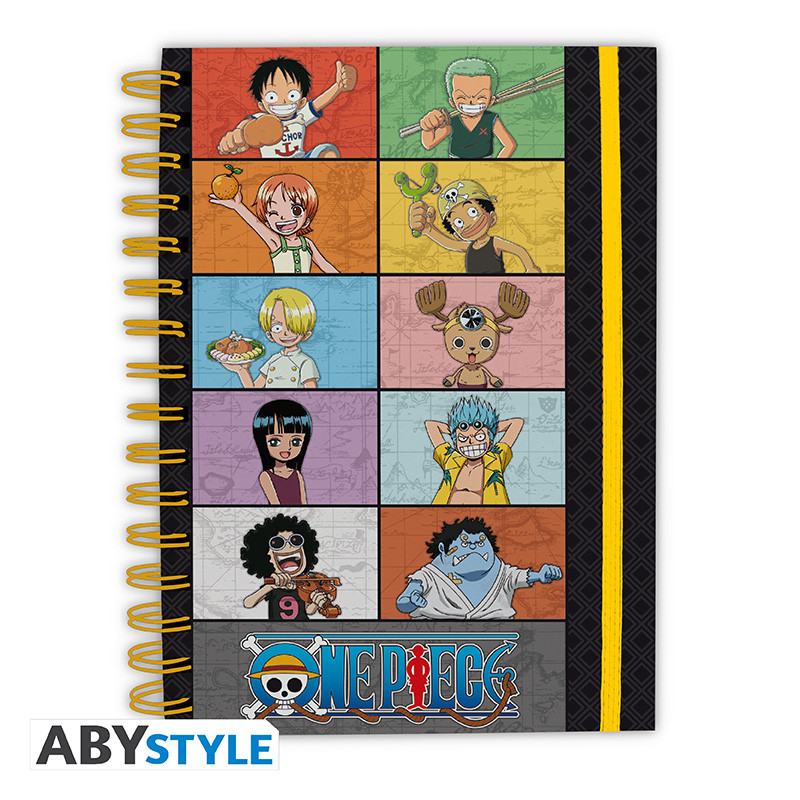 ONE PIECE YOUNG STRAW HAT CREW Libreta Frikytopia