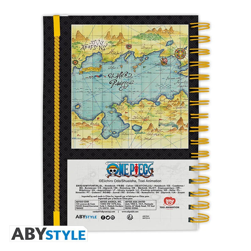 ONE PIECE YOUNG STRAW HAT CREW Libreta