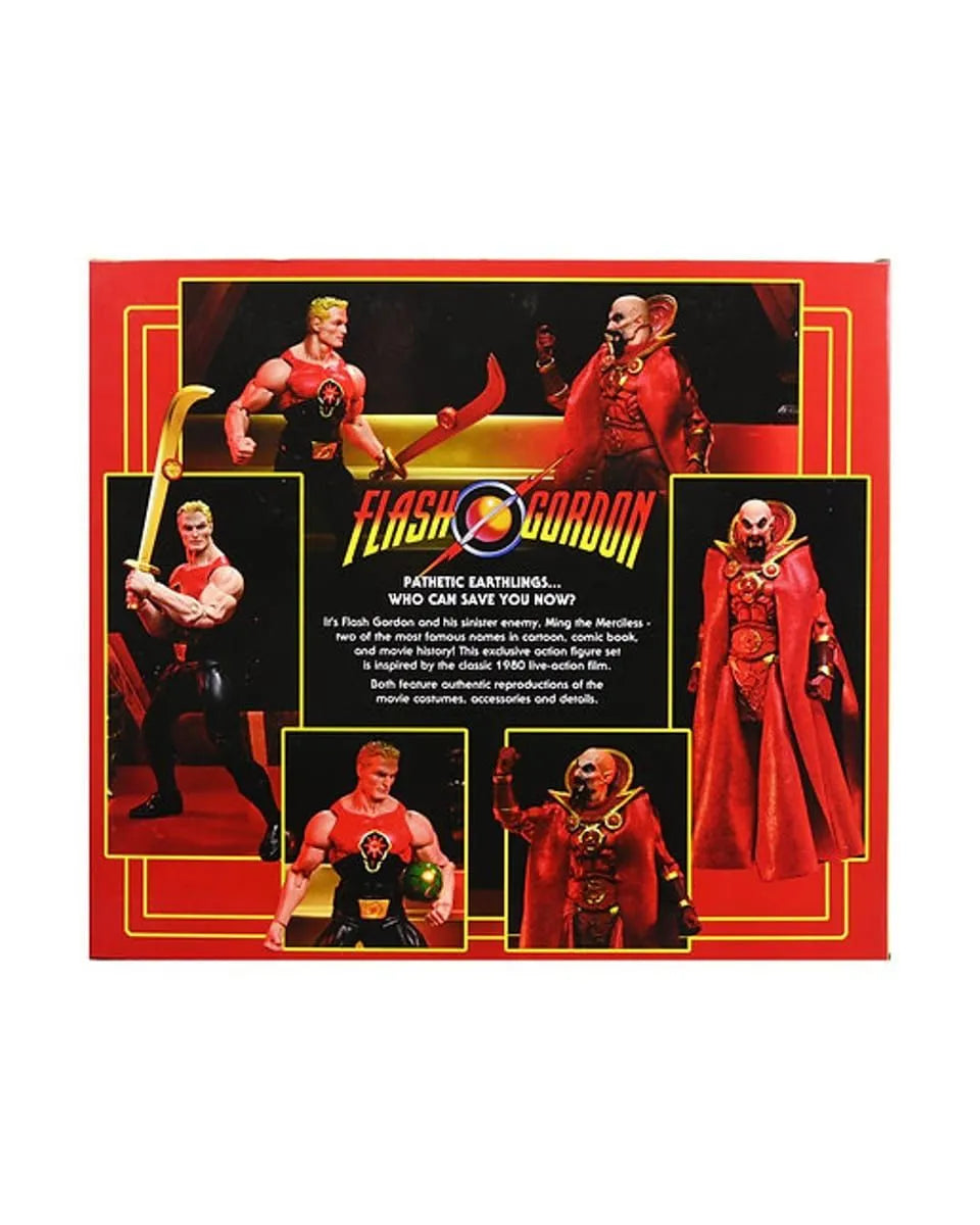 KING FEATURES FLASH GORDON & MING SDCC 2021 2PACK ACTION Figura