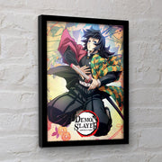 DEMON SLAYER GIYUU COLLECTOR PRINT