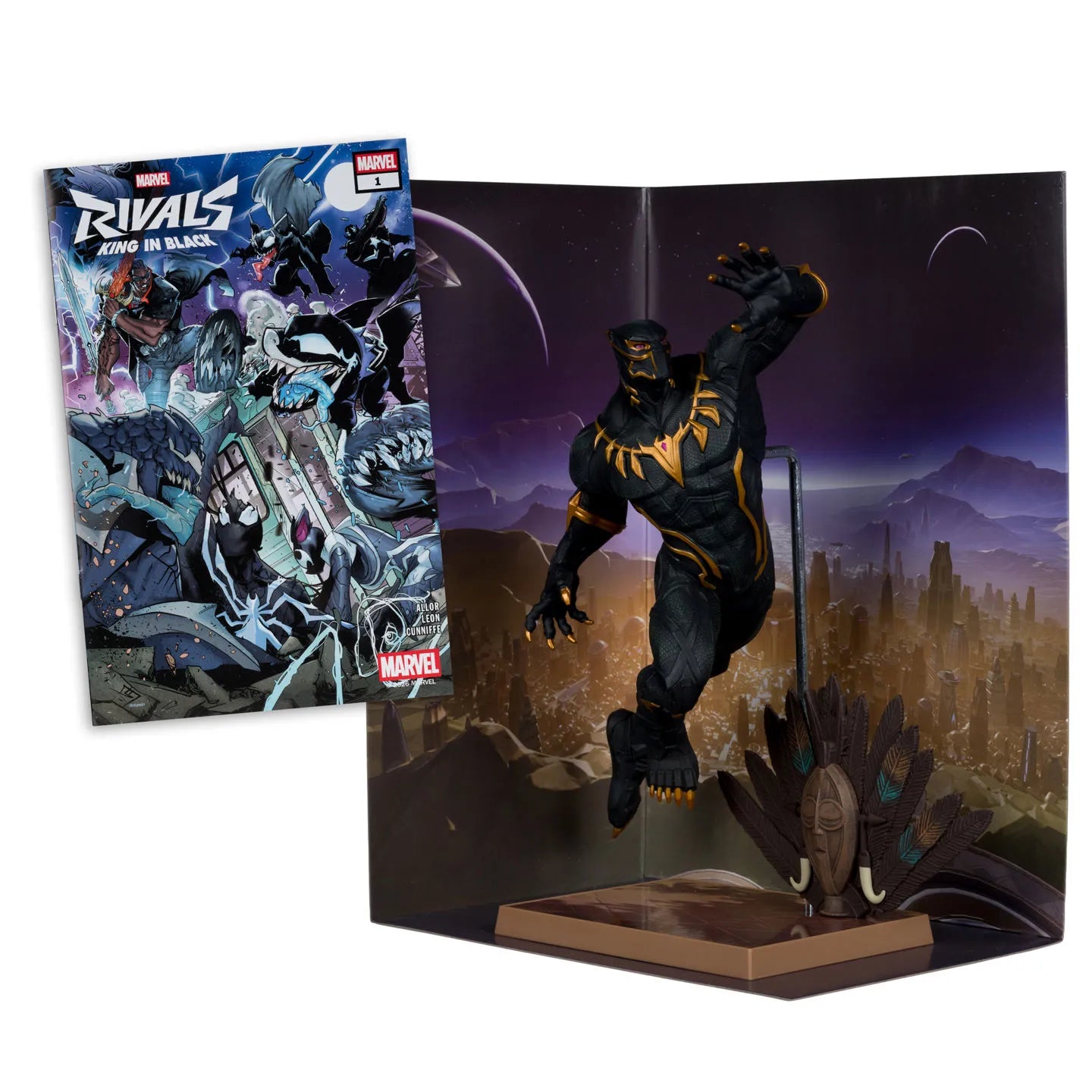 MARVEL RIVALS COLLECTION 1:6TH WV3 BLACK PANTHER