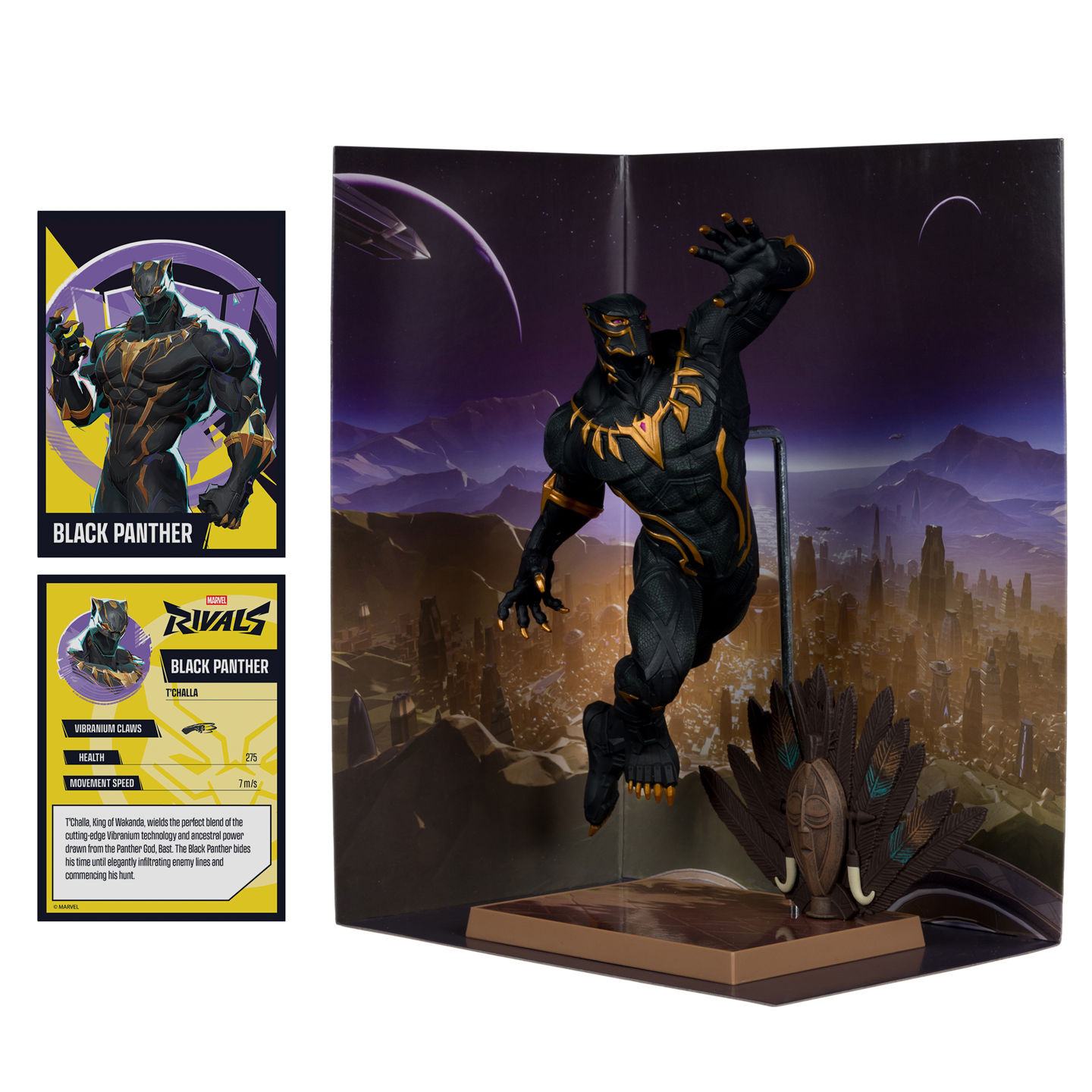 MARVEL RIVALS COLLECTION 1:6TH WV3 BLACK PANTHER Frikytopia