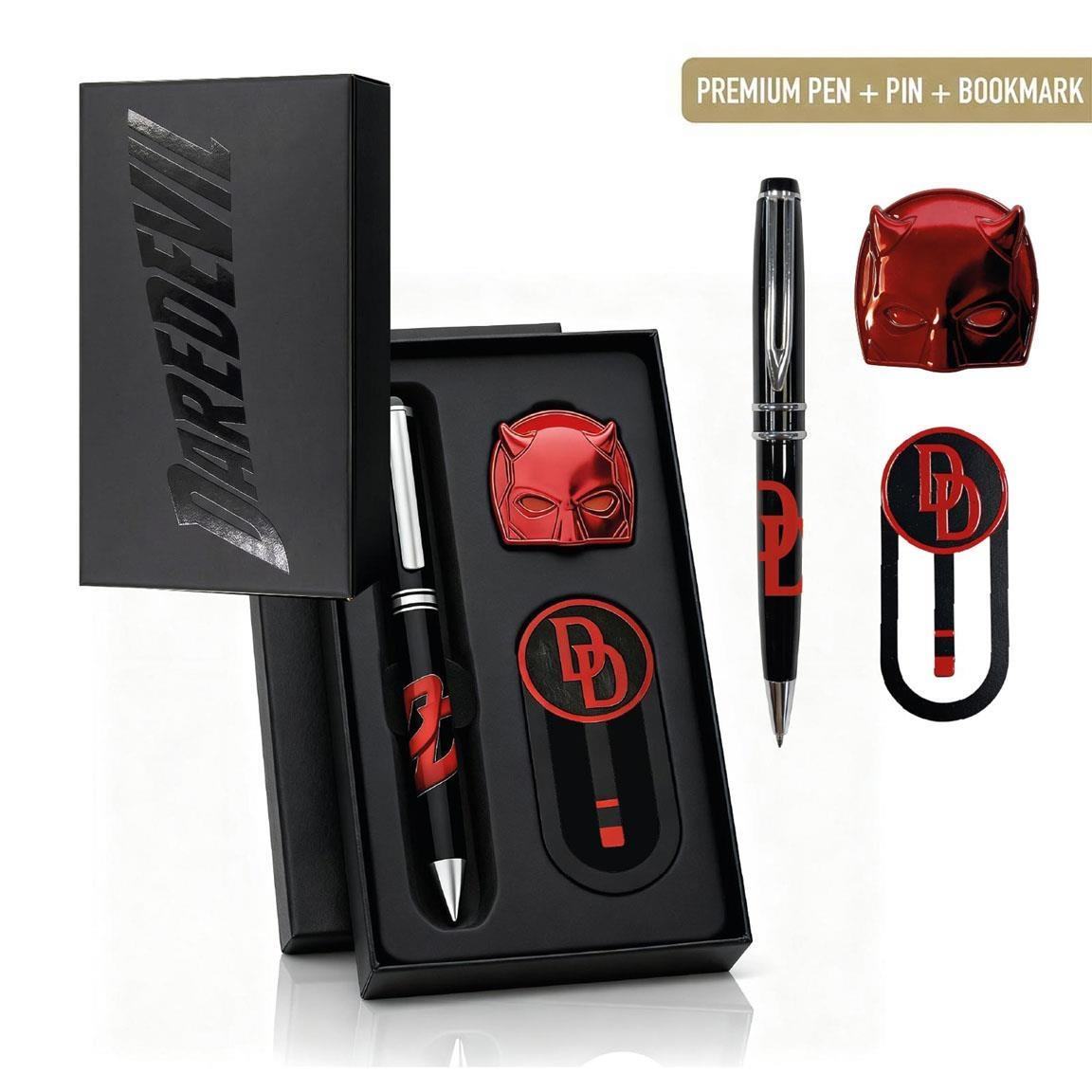 DAREDEVIL Bolígrafo BOOKMARK GIFT SET Frikytopia