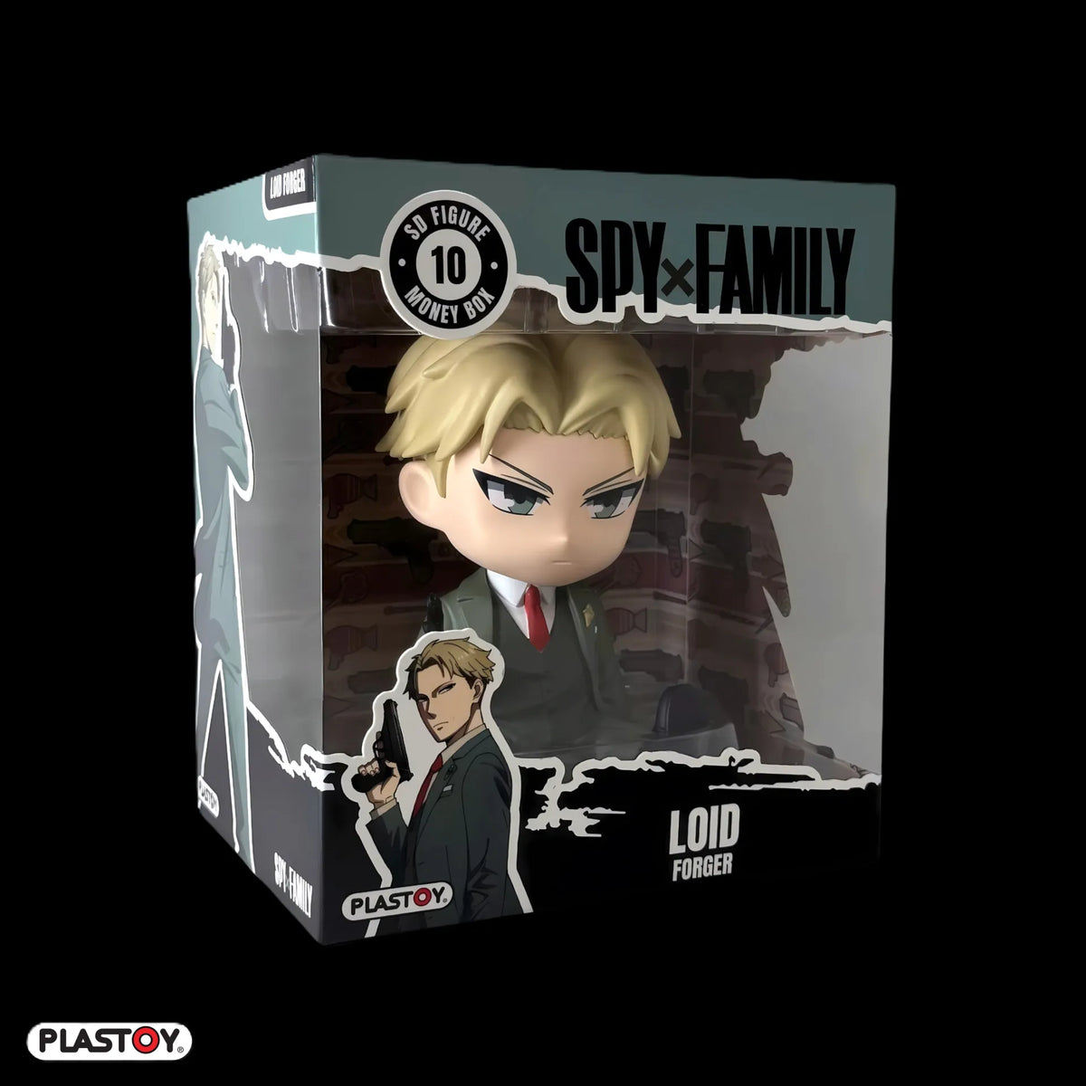 Figura hucha plastoy spy x family loid forger