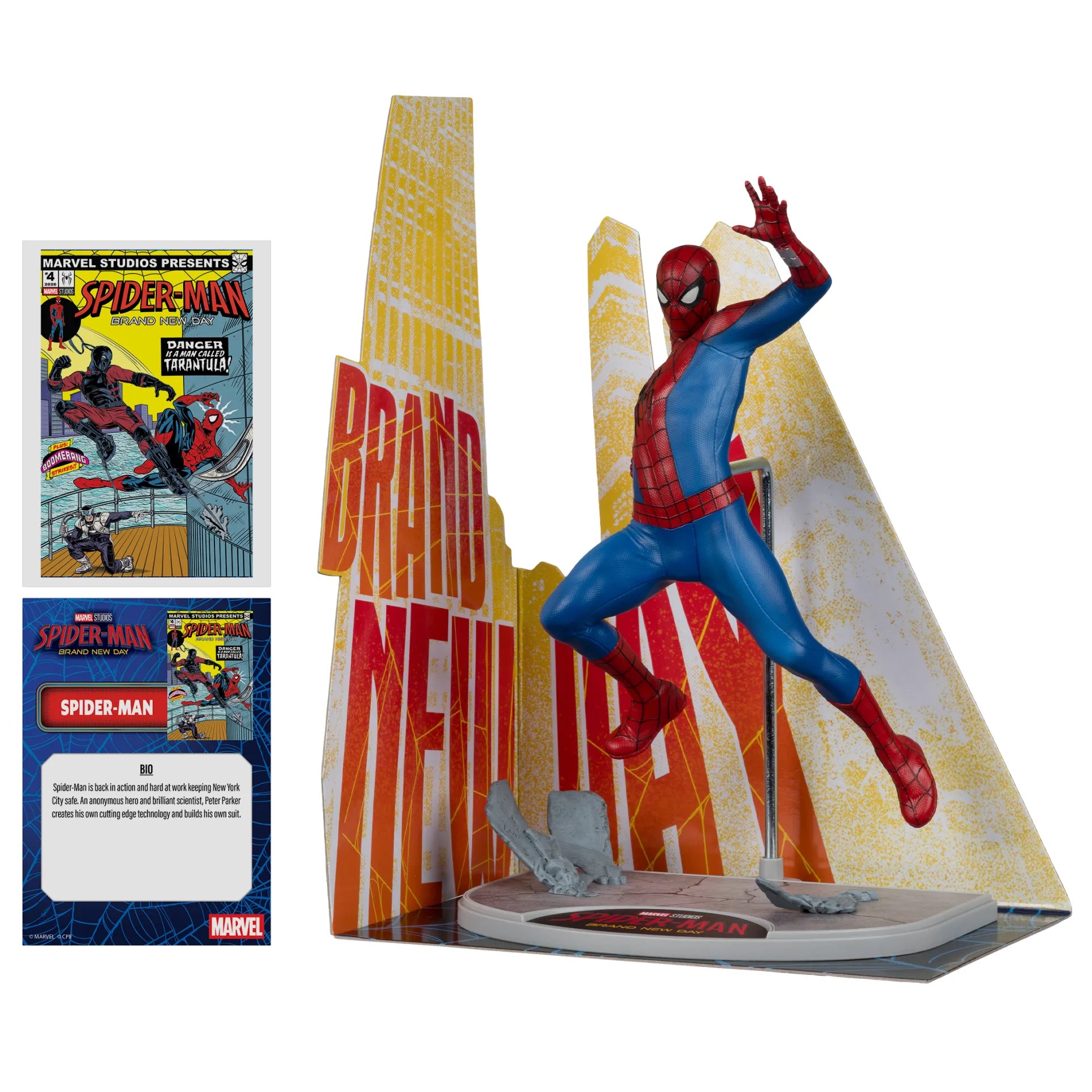 MARVEL STUDIOS COLL 1:6 WV1 SPIDER-MAN BRAND NEW DAY SPIDER-MAN Figura