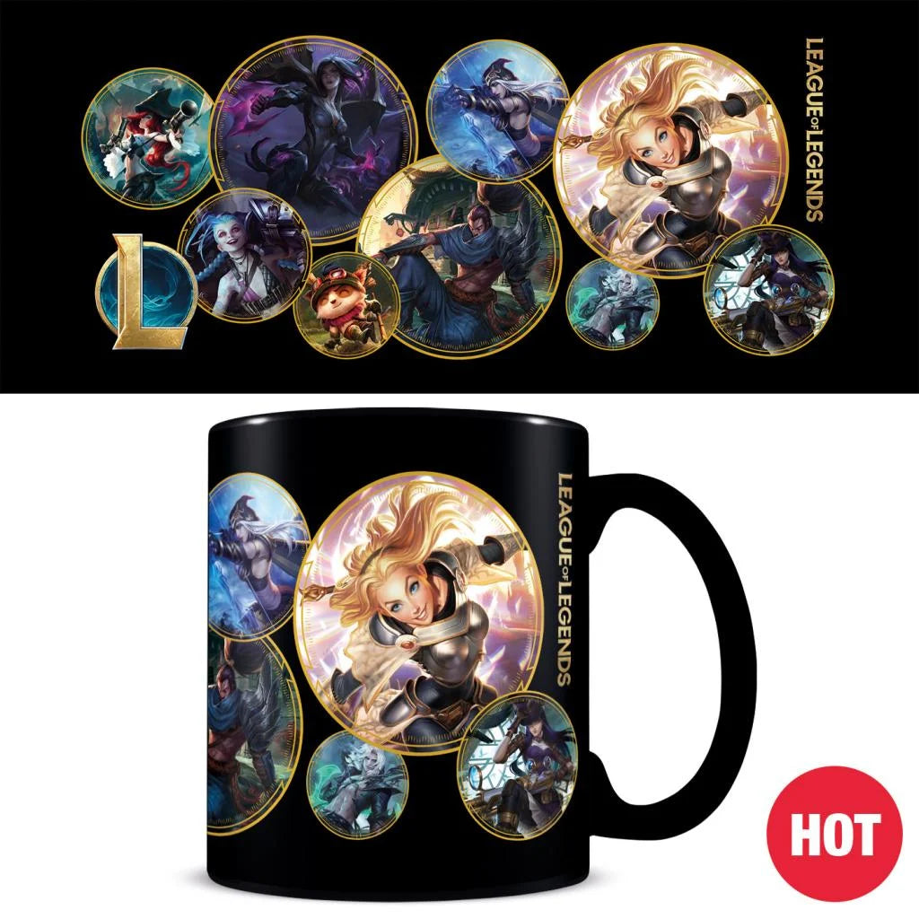 LEAGUE OF LEGENDS CHAMPIONS HEAT CHANGE Taza