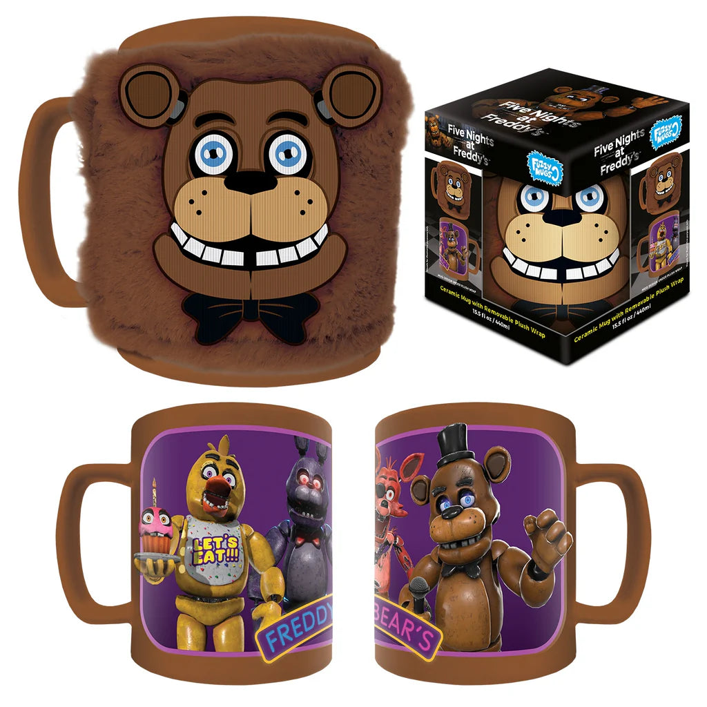 FIVE NIGHTS AT FREDDY'S FREDDY & FRIENDS FUZZY Taza