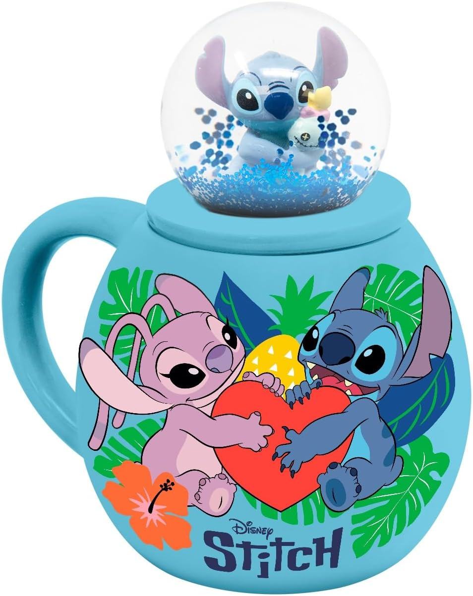 LILO & STITCH LOVE SNOWGLOBE Taza Frikytopia