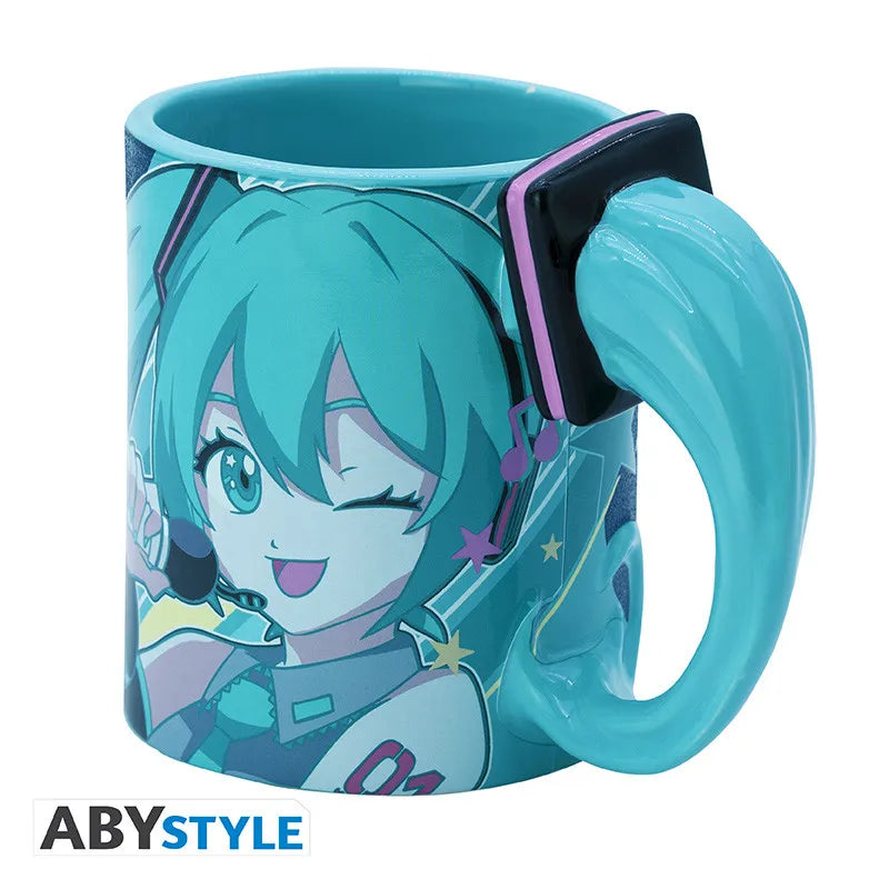 HATSUNE MIKU 3D HANDLE Taza