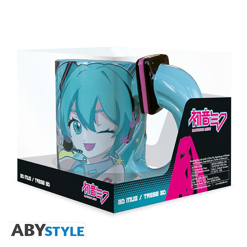 HATSUNE MIKU 3D HANDLE Taza