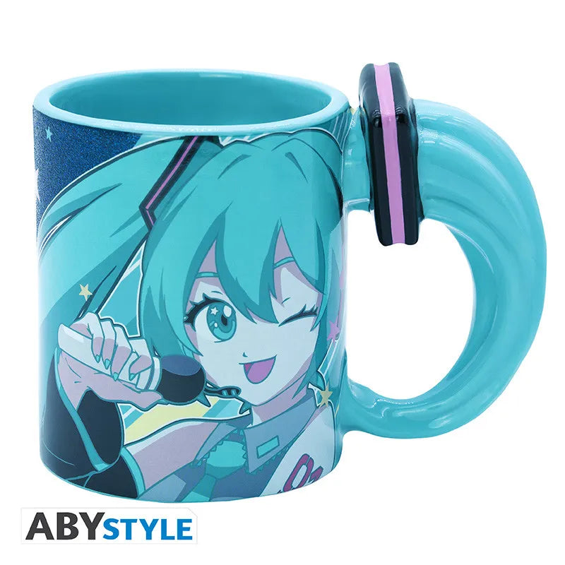 HATSUNE MIKU 3D HANDLE Taza