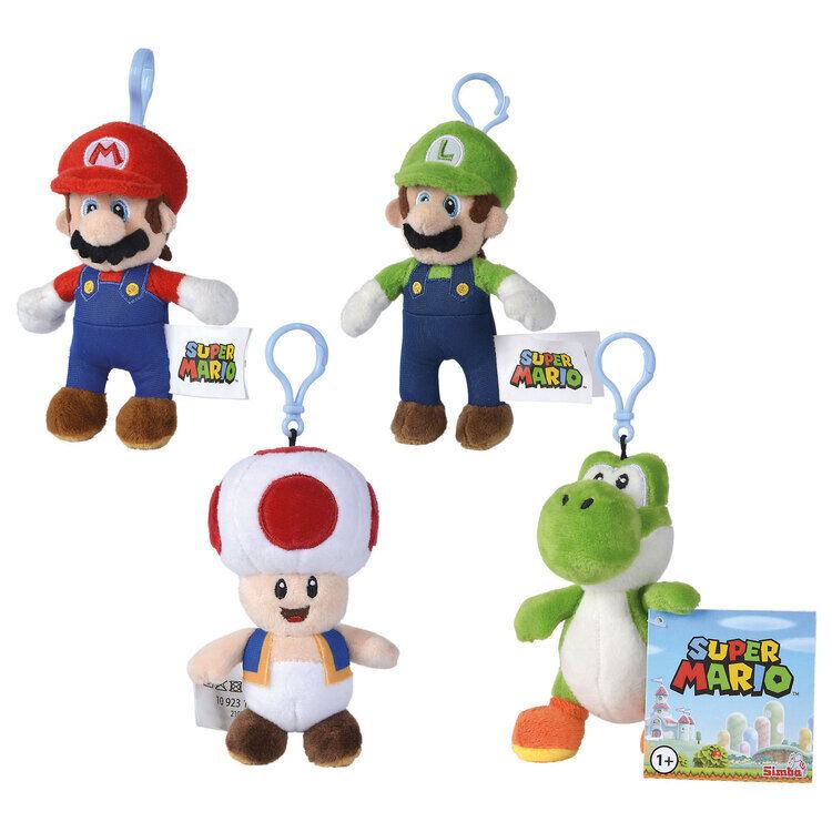 SUPER MARIO PELUCHE Llavero DISPLAY (12) Frikytopia