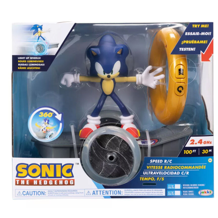 Patin radio control Sonic the Hedgehog Frikytopia