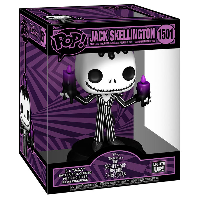 Nightmare Before Christmas Oversized POP Vinyl Figura Jack SFX 15cm Frikytopia