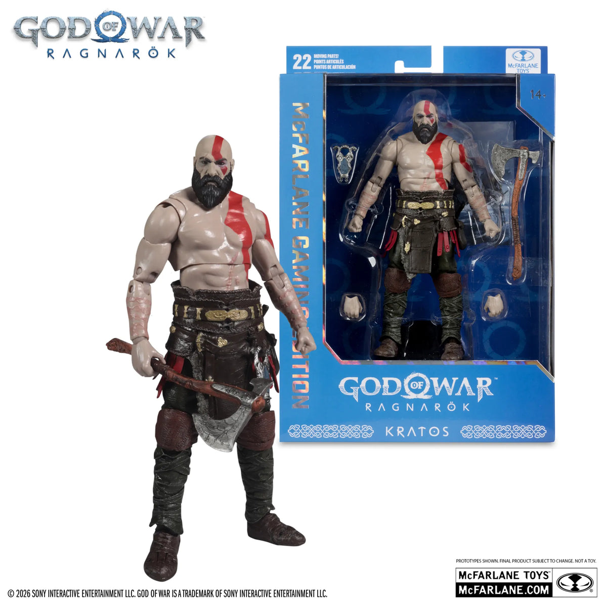 God of War Figura Kratos 18 cm