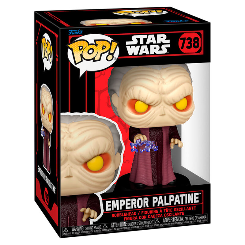 Star Wars Dark Side POP Vinyl Figura Palpatine 9cm