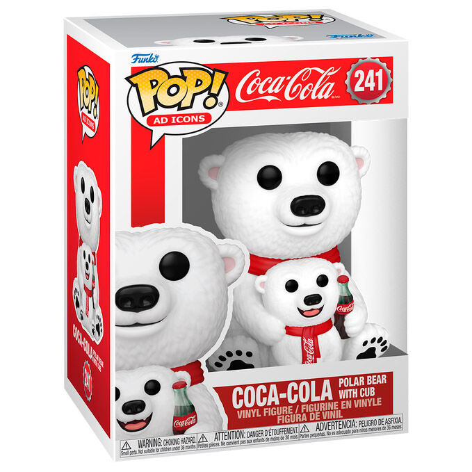 Coca-Cola POP Buddy Movies Vinyl Figura Bear Cub 9cm Frikytopia