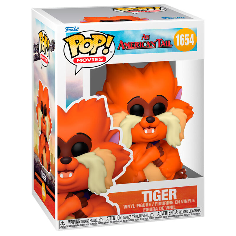 An American Tail POP Movies Vinyl Figura Tiger 9cm Frikytopia