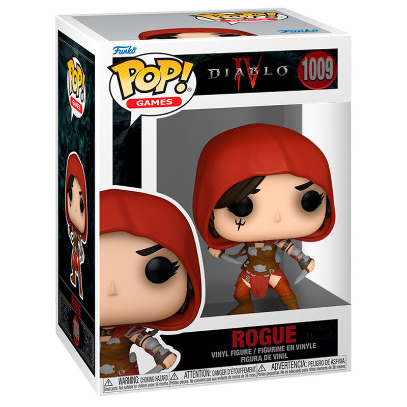 Diablo 4 POP Games Vinyl Figura Rogue 9cm Frikytopia