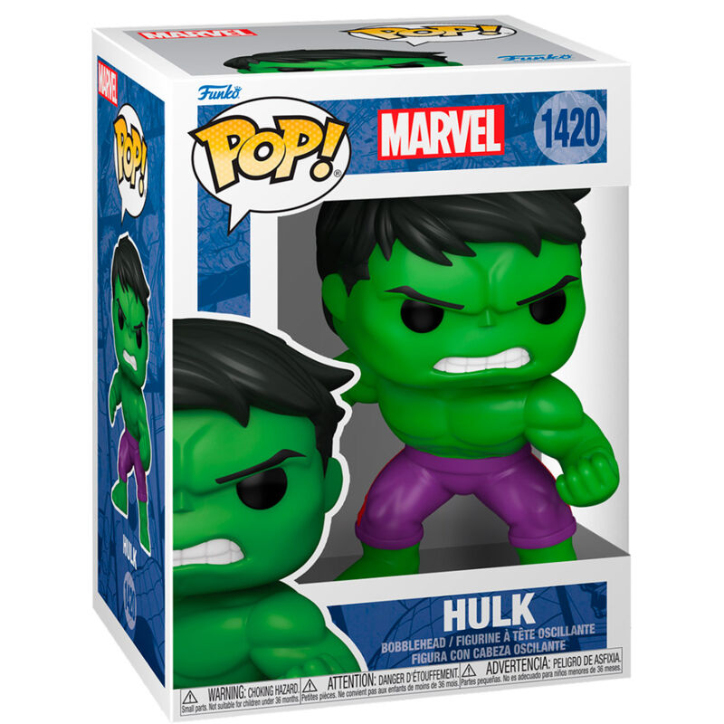 Funko pop marvel new classics hulk