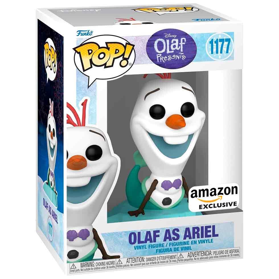 Figura POP Disney Olaf Present Olaf as Ariel Exclusive Frikytopia