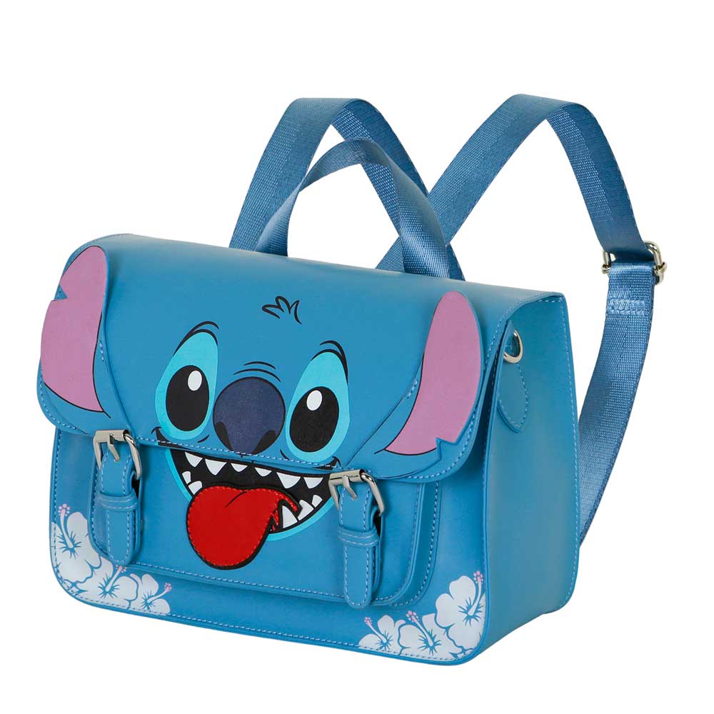 Bolso mochila Tongue Stitch Disney 26cm Frikytopia