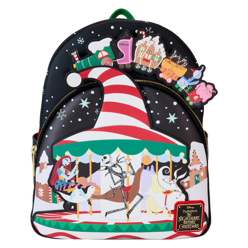 Mochila Journey to Christmas Town NBC Disney Loungefly