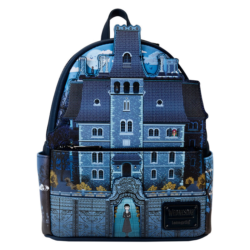 Mochila Nevermore Academy Miercoles Loungefly Frikytopia