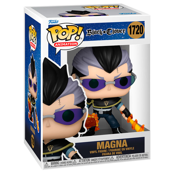 Black Clover Figura POP Animation Vinyl Magna 9cm Frikytopia
