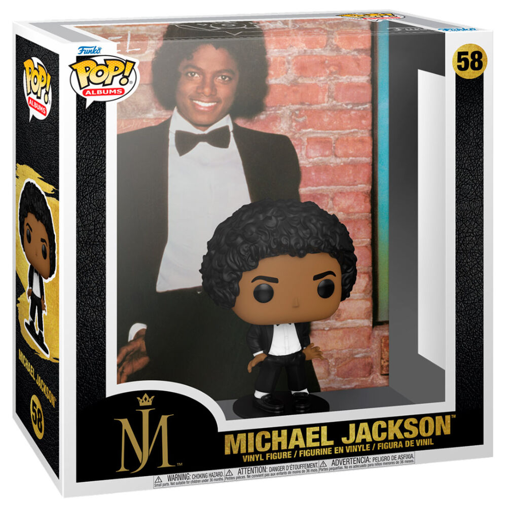 Michael Jackson POP! Albums Vinyl Figura Off the Wall 9 cm Frikytopia