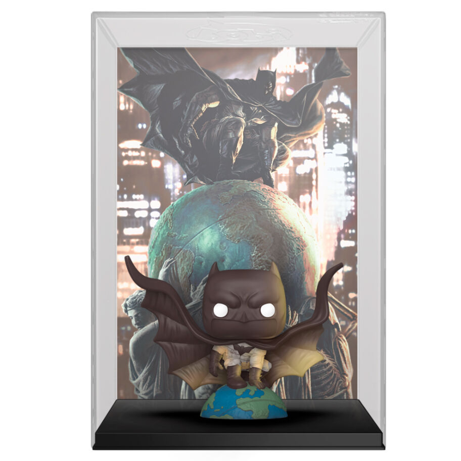 DC POP! Comic Cover Vinyl Figura Batman The World 9 cm Frikytopia