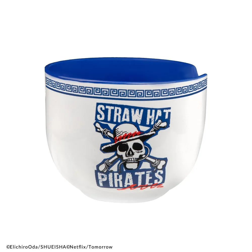 ONE PIECE DEVIL FRUITS RAMEN BOWL WITH CHOPSTICKS