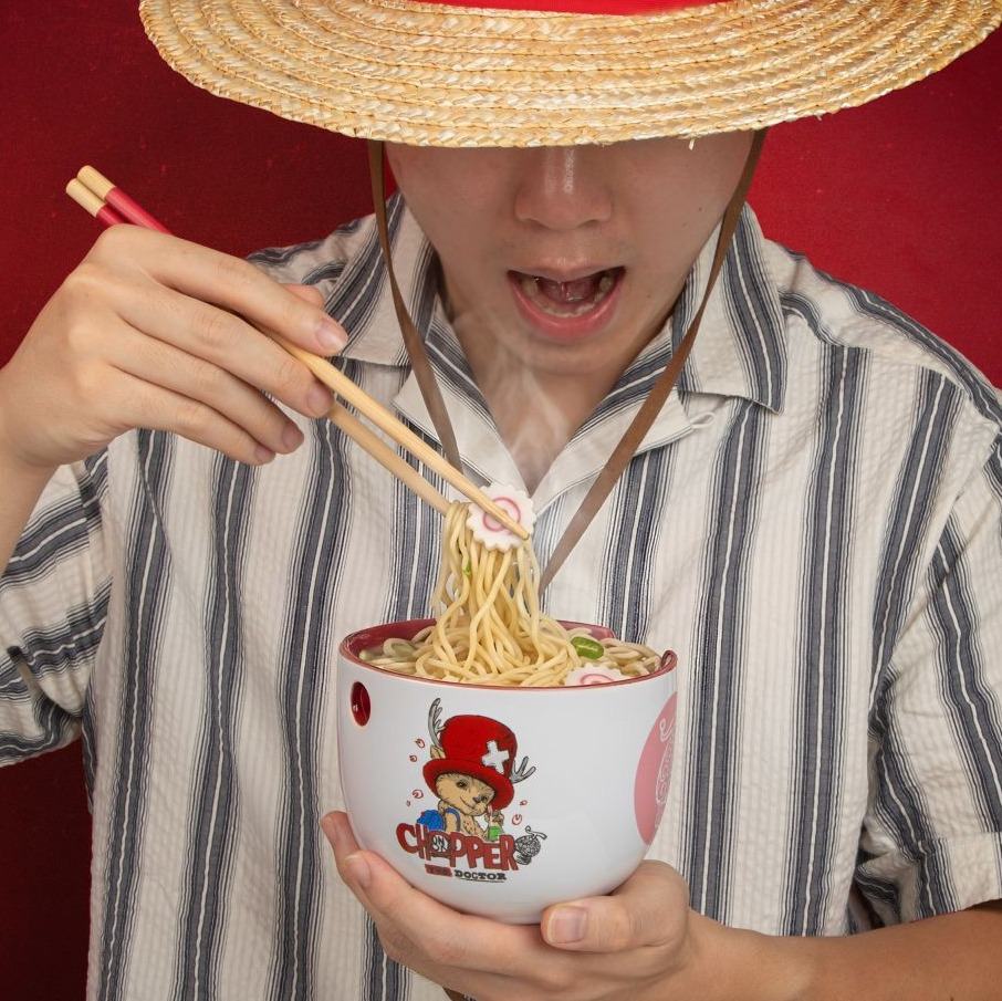 ONE PIECE TONY CHOPPER RAMEN BOWL WITH CHOPSTICKS Frikytopia