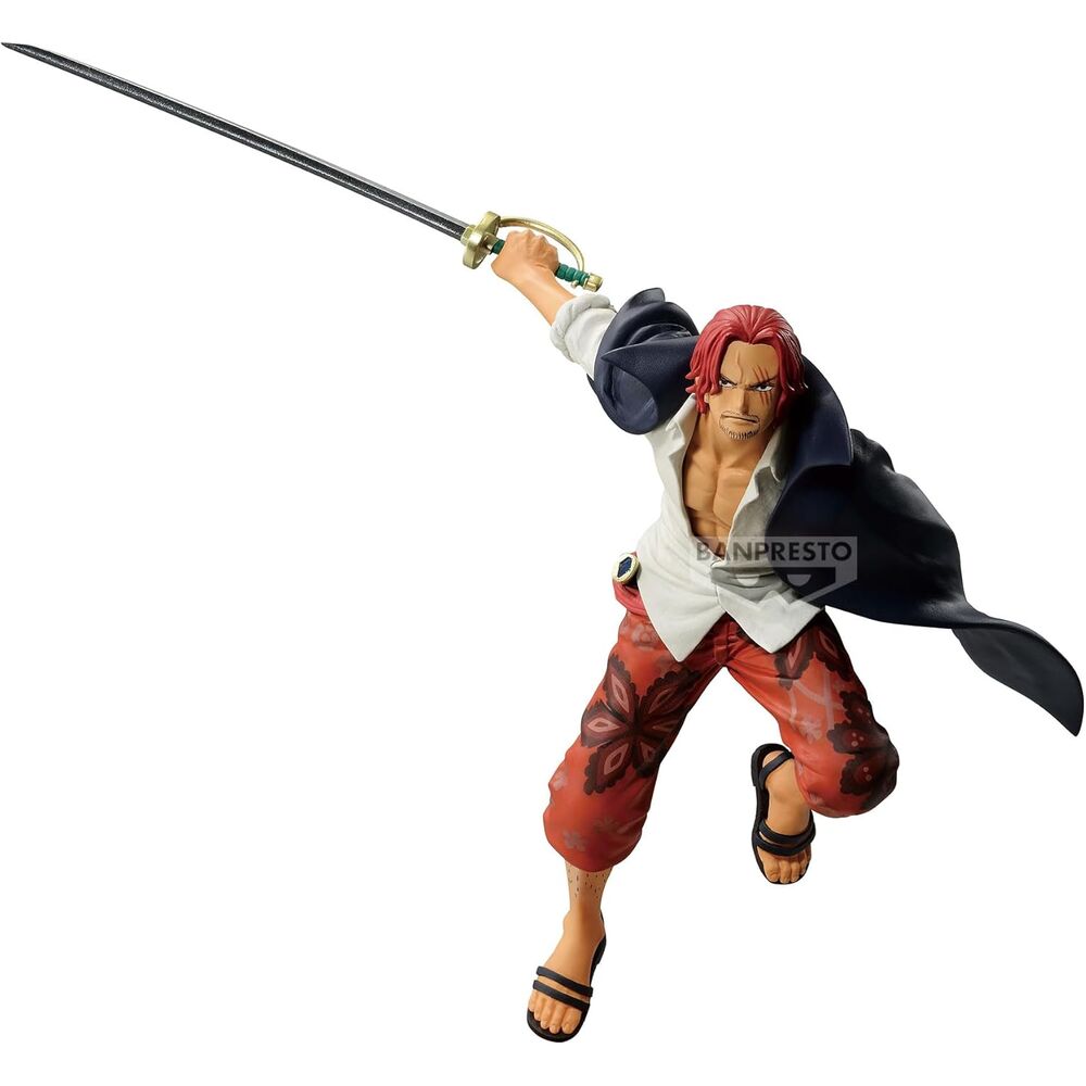 Figura banpresto one piece battle record collection shanks