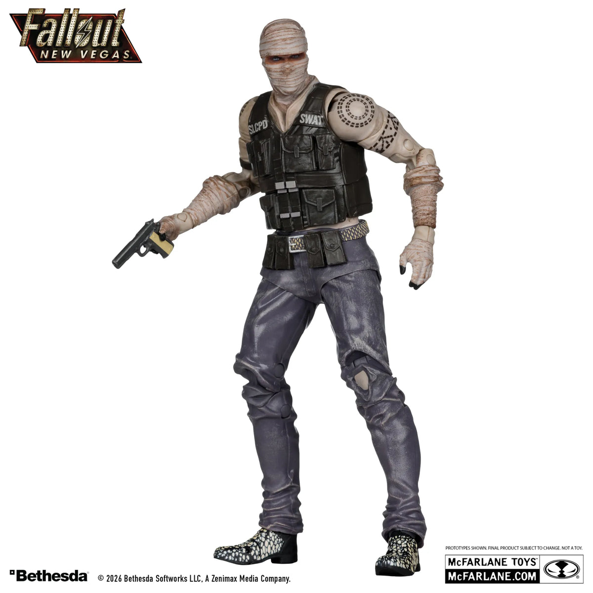 MCFARLANE GAMING EDITION 7INCH FALLOUT NEW VEGAS JOSHUA GRAHAM ACTION Figura