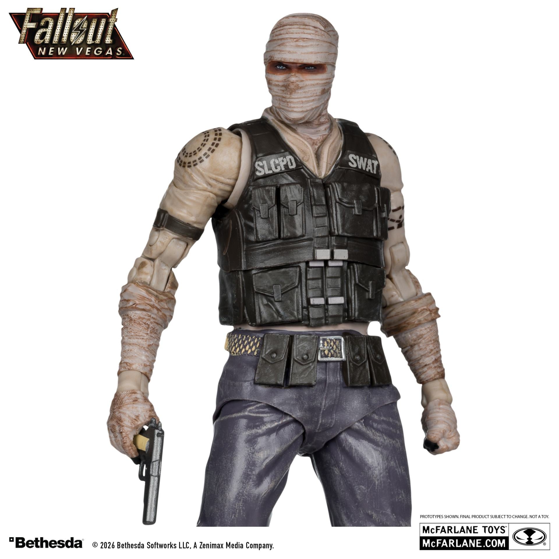MCFARLANE GAMING EDITION 7INCH FALLOUT NEW VEGAS JOSHUA GRAHAM ACTION Figura