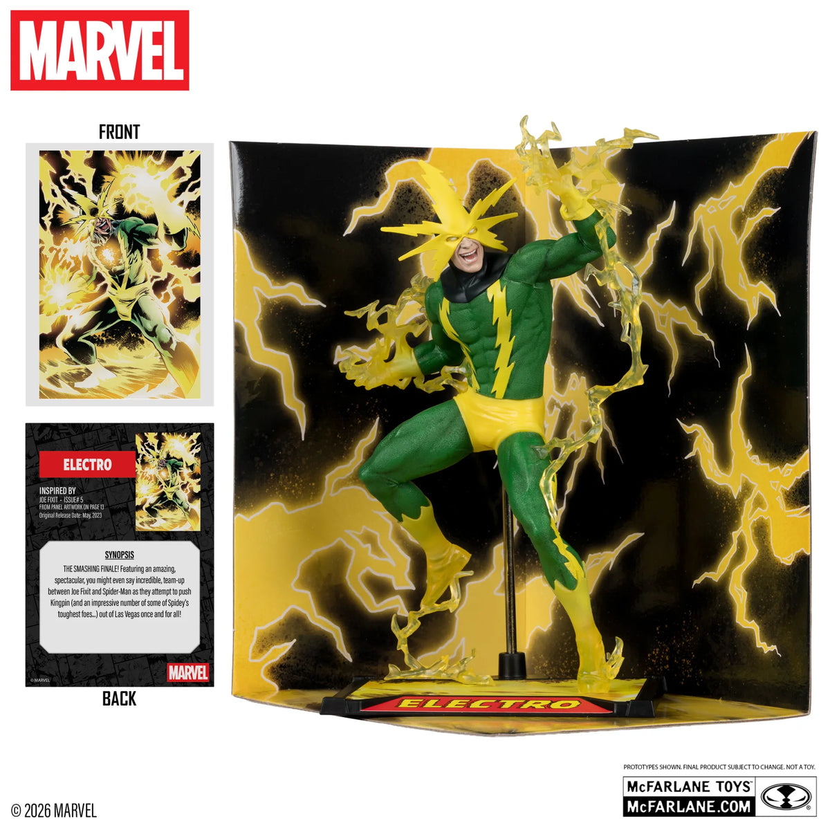 Marvel 1/10 Scale Estatua Electro (Joe Fixit #5) 19 cm