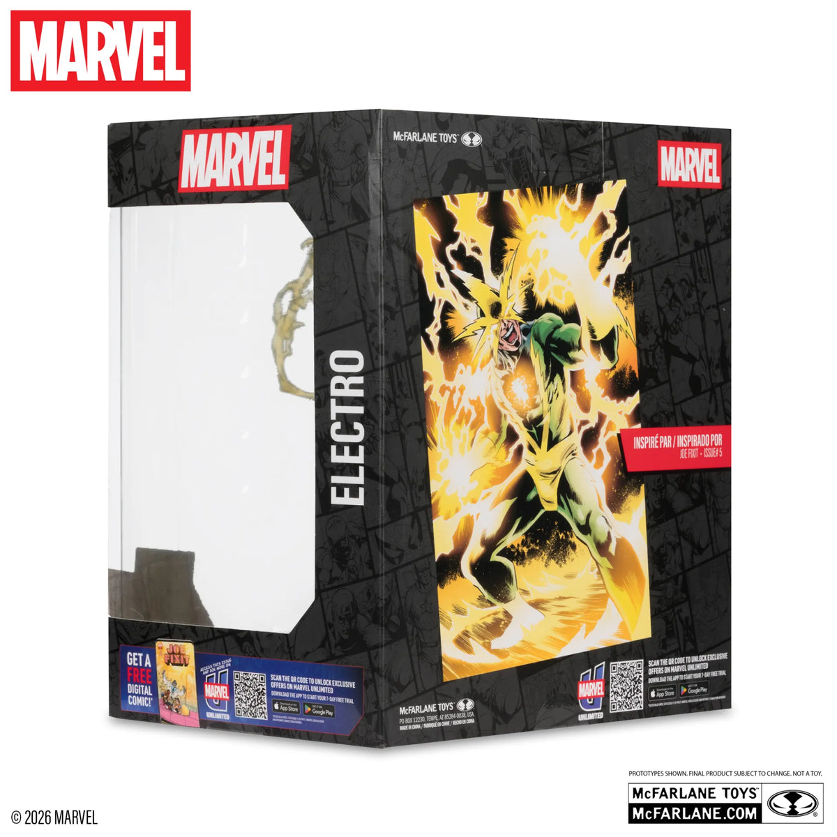 Marvel 1/10 Scale Estatua Electro (Joe Fixit #5) 19 cm