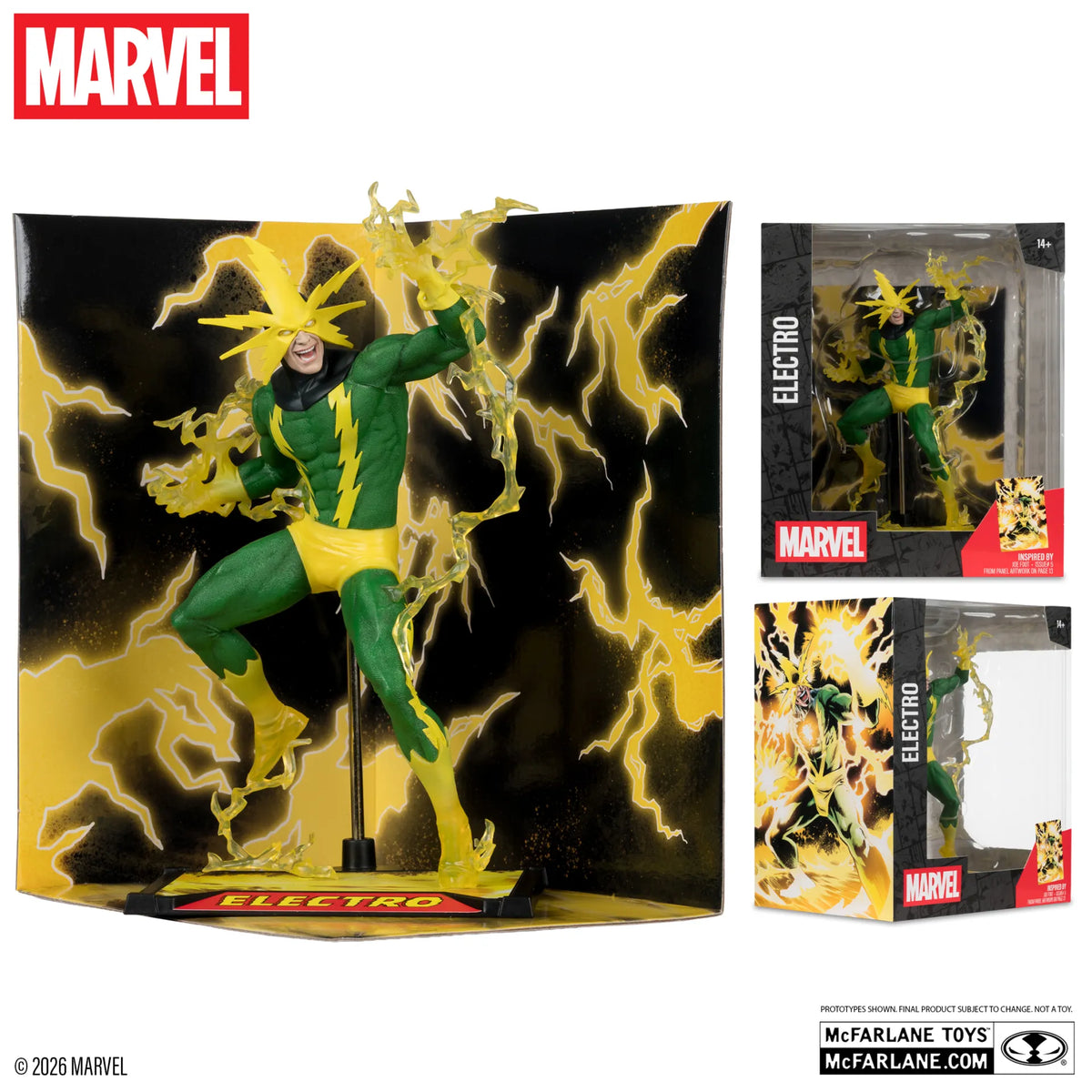 Marvel 1/10 Scale Estatua Electro (Joe Fixit #5) 19 cm
