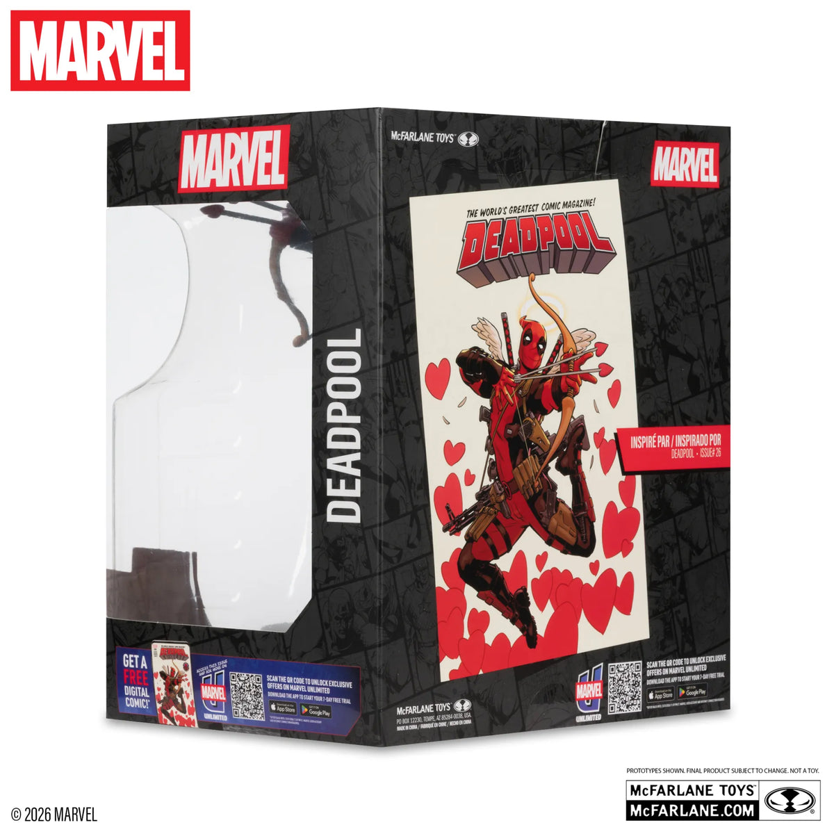 Marvel 1/10 Scale Estatua Deadpool (Deadpool #26) 20 cm