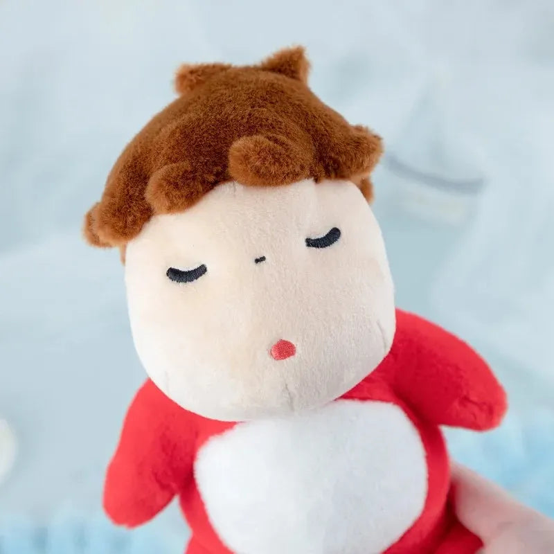 Ponyo en el acantilado Nakayoshi Figura de peluche Ponyo Dozing Off