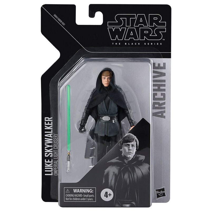 Figura hasbro star wars black series archive luke skywalker imperial 15cm Frikytopia