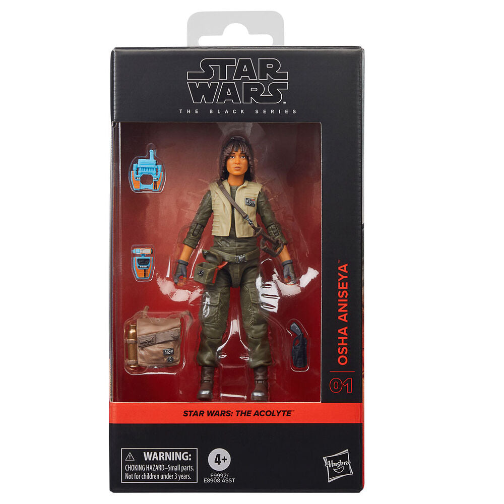 Star Wars The Acolyte Black Series Figura Osha Aniseya 15cm Frikytopia