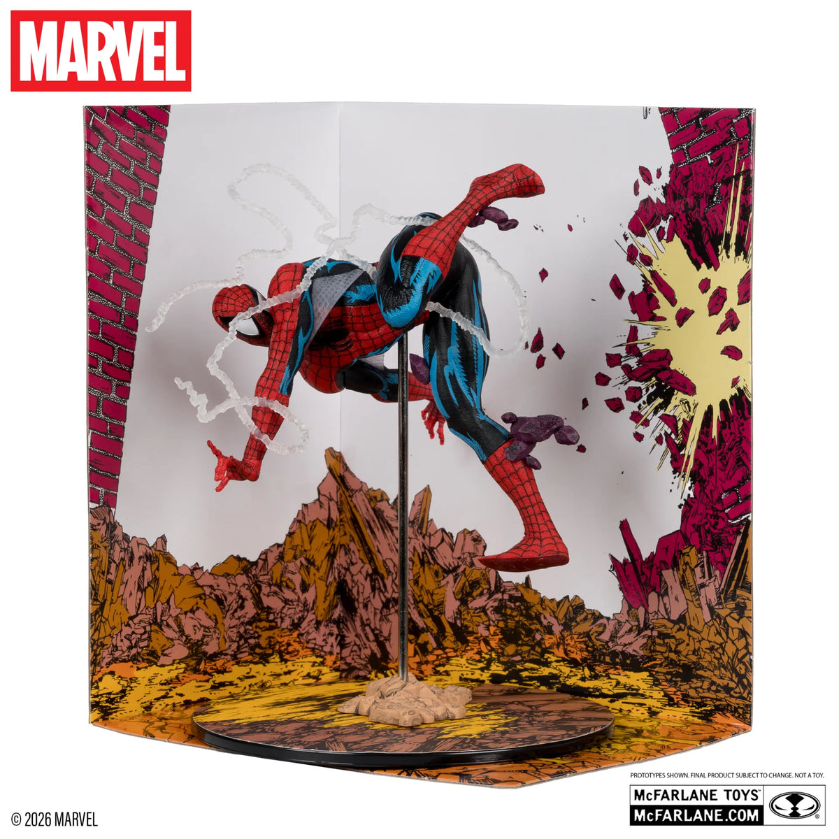 Marvel Collection Figura PVC 1/10 Spider-Man (The Amazing Spider-Man #318) 17 cm