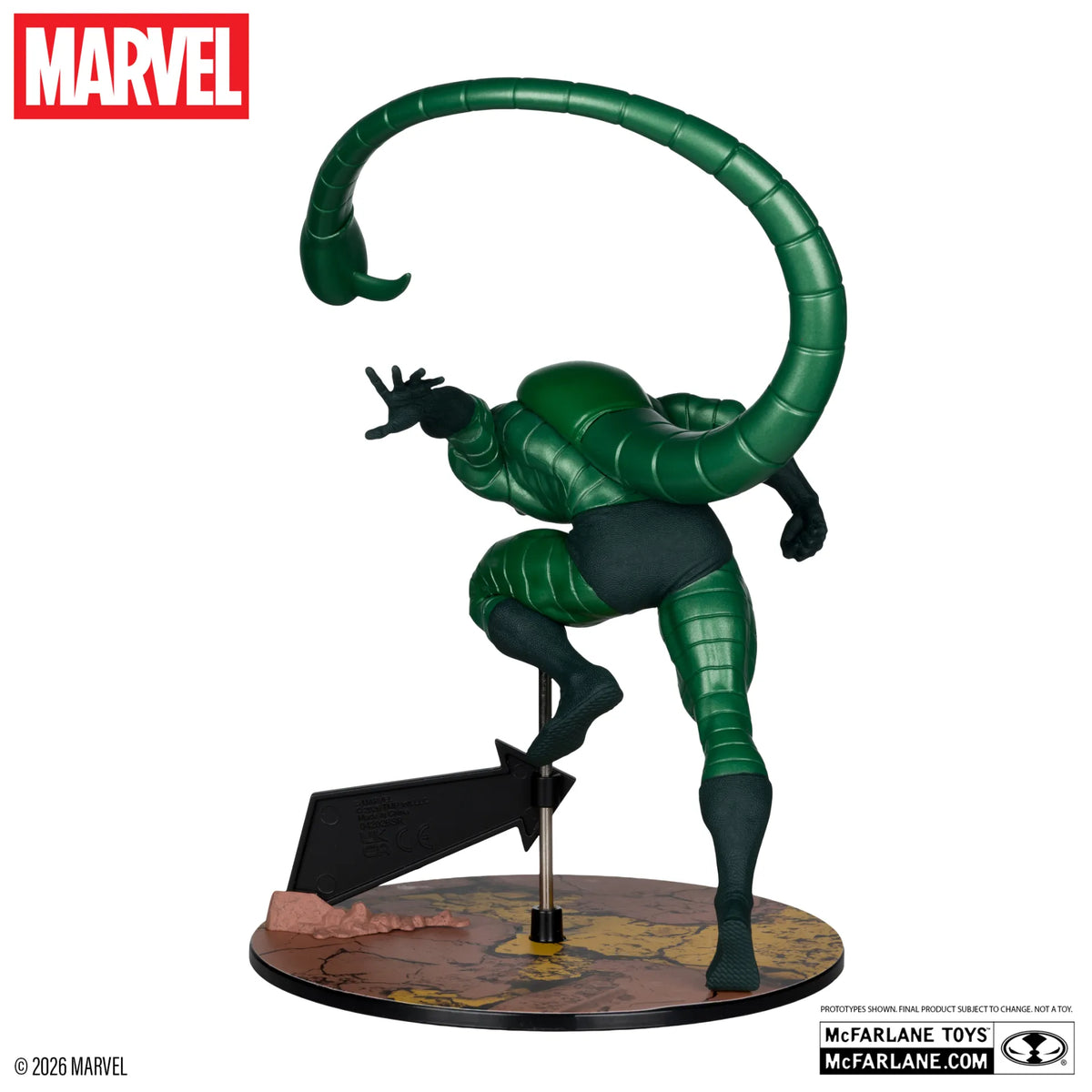 Marvel Estatua PVC !/10 Scorpion (Metallic) (The Amazing Spider-Man #318) (Gold Label) 18 cm